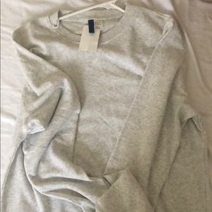 Long sleeve crew neck